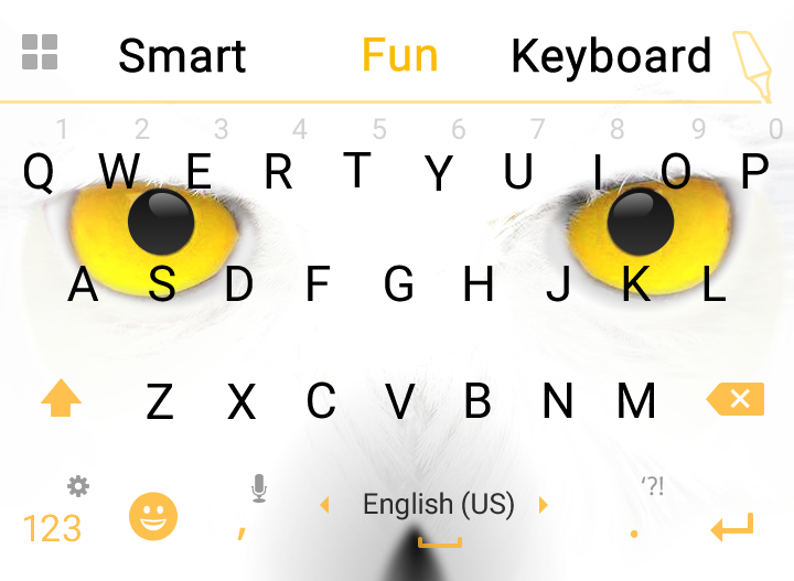 Ginger Keyboard Grammar, Themes and Emoji Free Android Keyboard